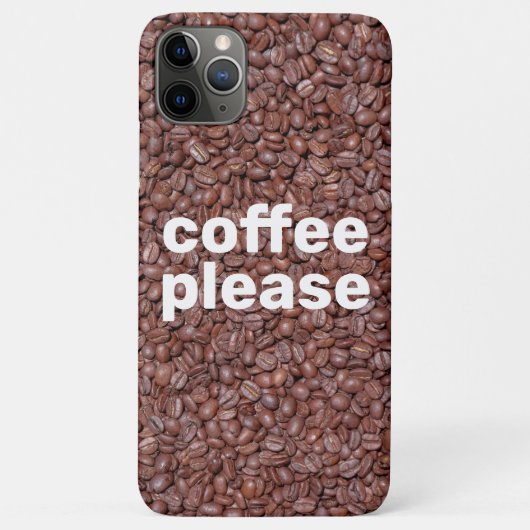 Koffie alstublieft Case-Mate iPhone case (Achterkant)
