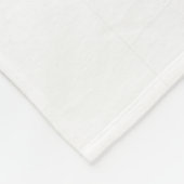 Koffie alstublieft fleece deken (Hoek)