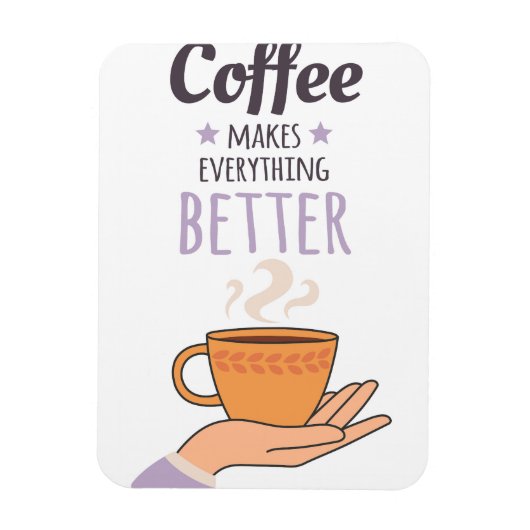 Koffie alstublieft magneet (Verticaal)