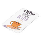 Koffie alstublieft magneet (Linkerzijde)
