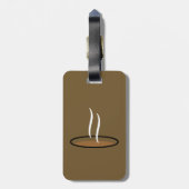 Koffie Amiright? Bagagelabel (Achterkant verticaal)