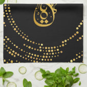 Koffie Arabische kalligrafie Theedoek (Gevouwen)