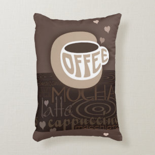 Koffie Art Accent Pillow Decoratief Kussen