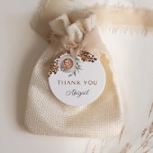 Koffie Baby shower - een Baby is brouwen Bedankjes Labels