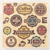 Koffie- badges | Coffee Cork Onderzetter set (Voorkant)