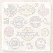 Koffie- badges | Coffee Cork Onderzetter set (Achterkant)