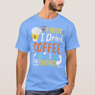 Koffie Barista Koffieliefhebber 3 T-shirt