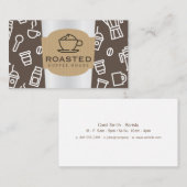 Koffie Barista Visitekaartje (Voorkant / Achterkant)