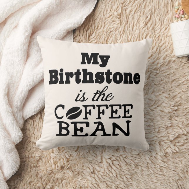Koffie Bean Birthstone Decor Kussen (Deken)