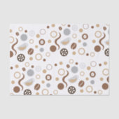 Koffie Bean Technology Science Designer Tissue Tissuepapier (Voorkant)