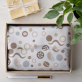 Koffie Bean Technology Science Designer Tissue Tissuepapier (Geschenk)