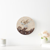 KOFFIE BEANS WALL CLOCK RONDE KLOK (Huis)