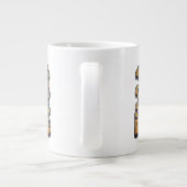 Koffie begint me grote koffiekop (Achterkant)