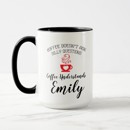 Koffie begrijpt Emily Mok (Links)