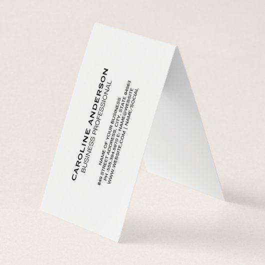 Koffie | Beker van Java | Koffiebonen Visitekaartje (Achterkant)