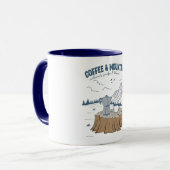Koffie & Bergen Mok (Voorkant links)