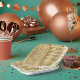 Koffie bevlekt grootboek boekhouder papier papieren bordje