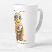 Koffie Bij Latte Mok (Rechterhoek)