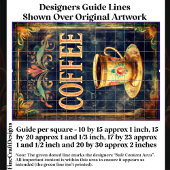 Koffie & Bloemen Cup Teken DP6F Decoupage Tissuepapier