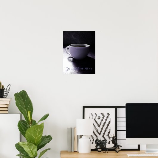 Koffie Blues Poster (Thuiskantoor)