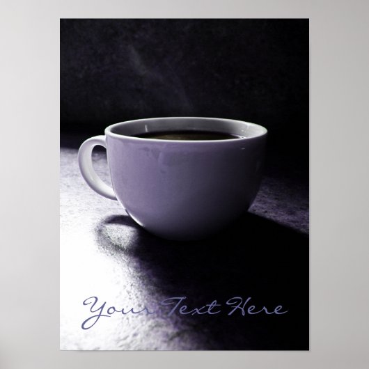 Koffie Blues Poster (Voorkant)
