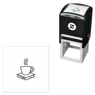 Koffie & Boeken Bibliotheek Stempel