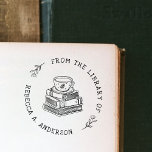 Koffie & Boeken Boho Persoonlijk Bibliotheek Ex Li Rubberstempel<br><div class="desc">Introductie van onze charmante Boho persoonlijke bibliotheek boekplaat stempel 'Coffee & Books', ontworpen om een vleugje warme elegantie toe te voegen aan uw persoonlijke bibliotheek. Deze prachtig vervaardigde stempel heeft een delicaat handgetekende illustratie van een thee- of koffiekop die rust op een stapel geliefde boeken - compleet met een onderzetter...</div>