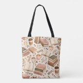 Koffie Boeken en Dingen Tote Bag (Achterkant)