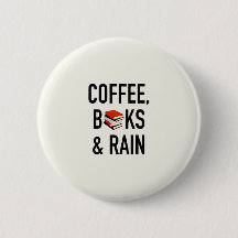 Koffie, boeken en regen
