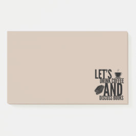 Koffie Boeken Leesnotities Post-it® Notes