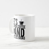 Koffie Boeken Lezen Mok (Voorkant links)