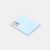 Koffie Boeken Sneeuw Post-it® Notes (Schuin)