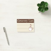 Koffie Boodschappenlijst Post It Notes Cadeau (Kantoor)