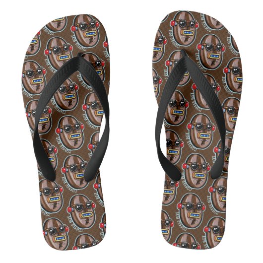 Koffie Bot Teenslippers (Voetbed)