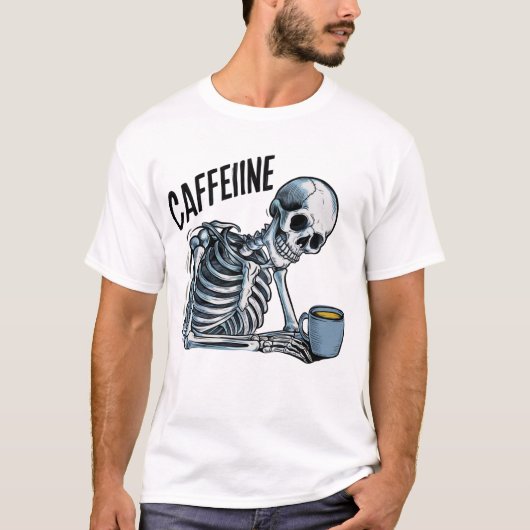 Koffie-botten T-shirt (Voorkant)