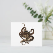 koffie briefkaart (Staand voorkant)