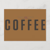 KOFFIE BRIEFKAART (Voorkant)