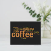Koffie Briefkaart (Staand voorkant)
