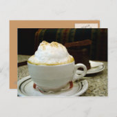 KOFFIE BRIEFKAART (Voorkant / Achterkant)