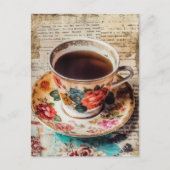 Koffie Briefkaart (Voorkant)