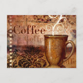 Koffie Briefkaart (Voorkant)