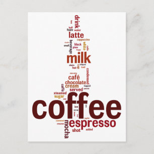 Koffie Briefkaart