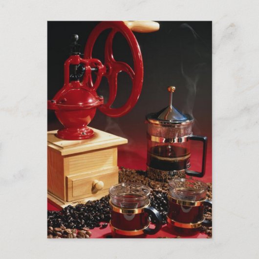 Koffie Briefkaart (Voorkant)