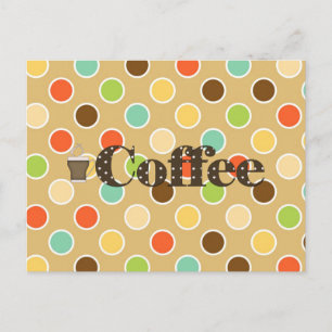 koffie briefkaart