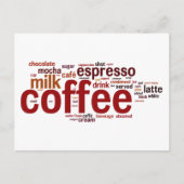 Koffie Briefkaart (Voorkant)