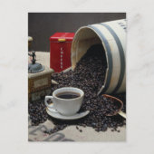 Koffie Briefkaart (Voorkant)