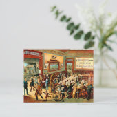 Koffie - briefkaart (Staand voorkant)