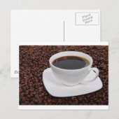 Koffie Briefkaart (Voorkant / Achterkant)