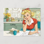 Koffie Briefkaart (Voorkant)