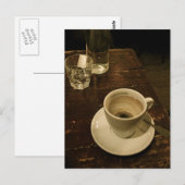 Koffie Briefkaart (Voorkant / Achterkant)